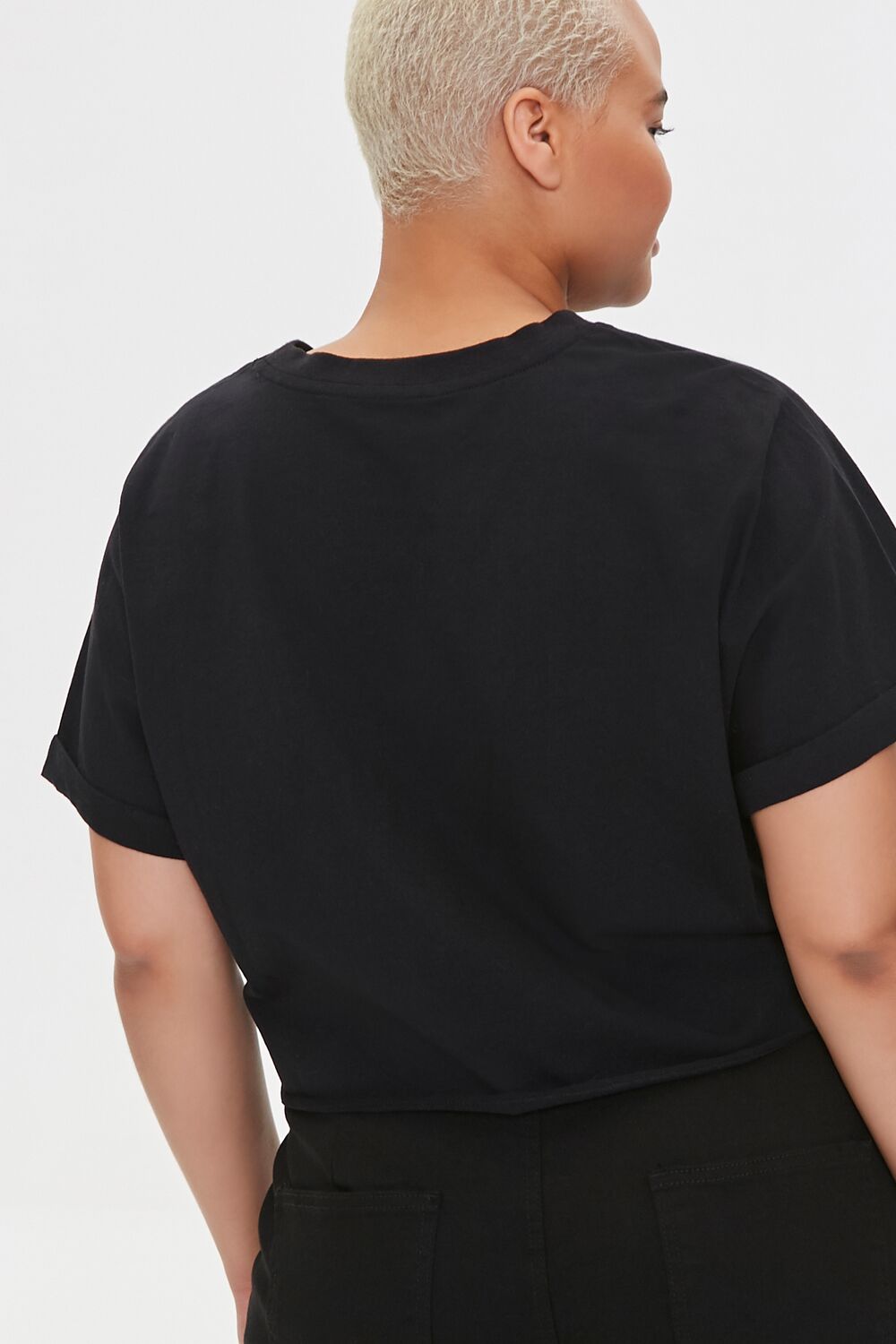 Plus Size Active Pocket Tee-Feelings Star