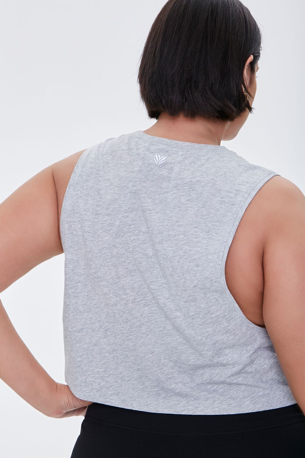 Plus Size Active Muscle Tee-Feelings Star