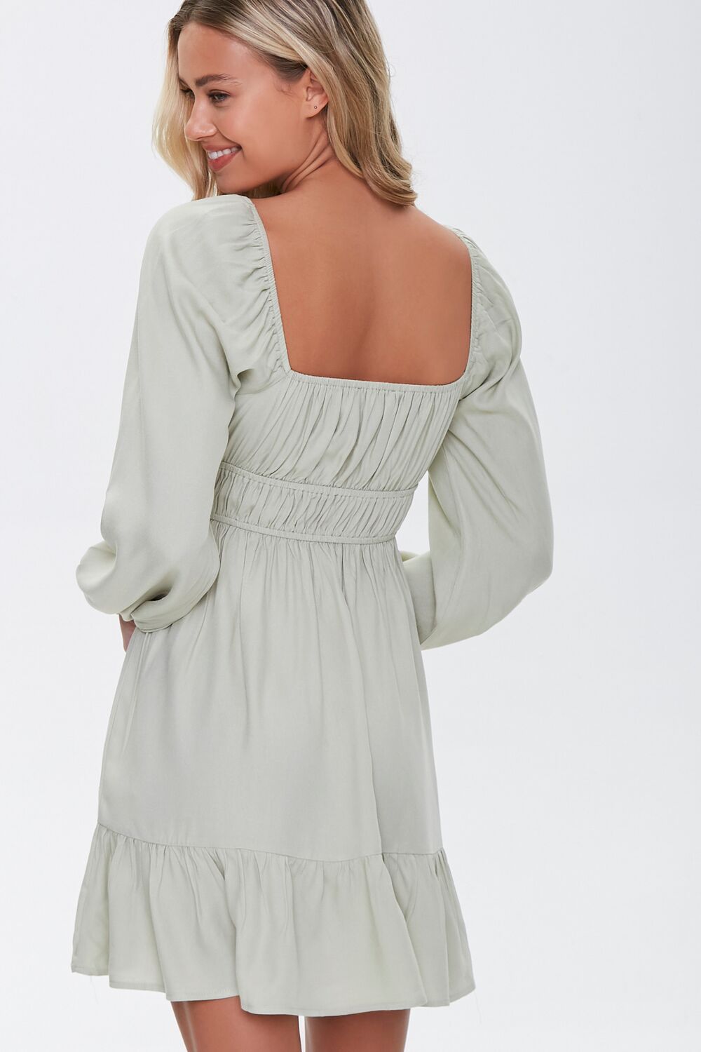 Peasant Mini Dress-Feelings Star