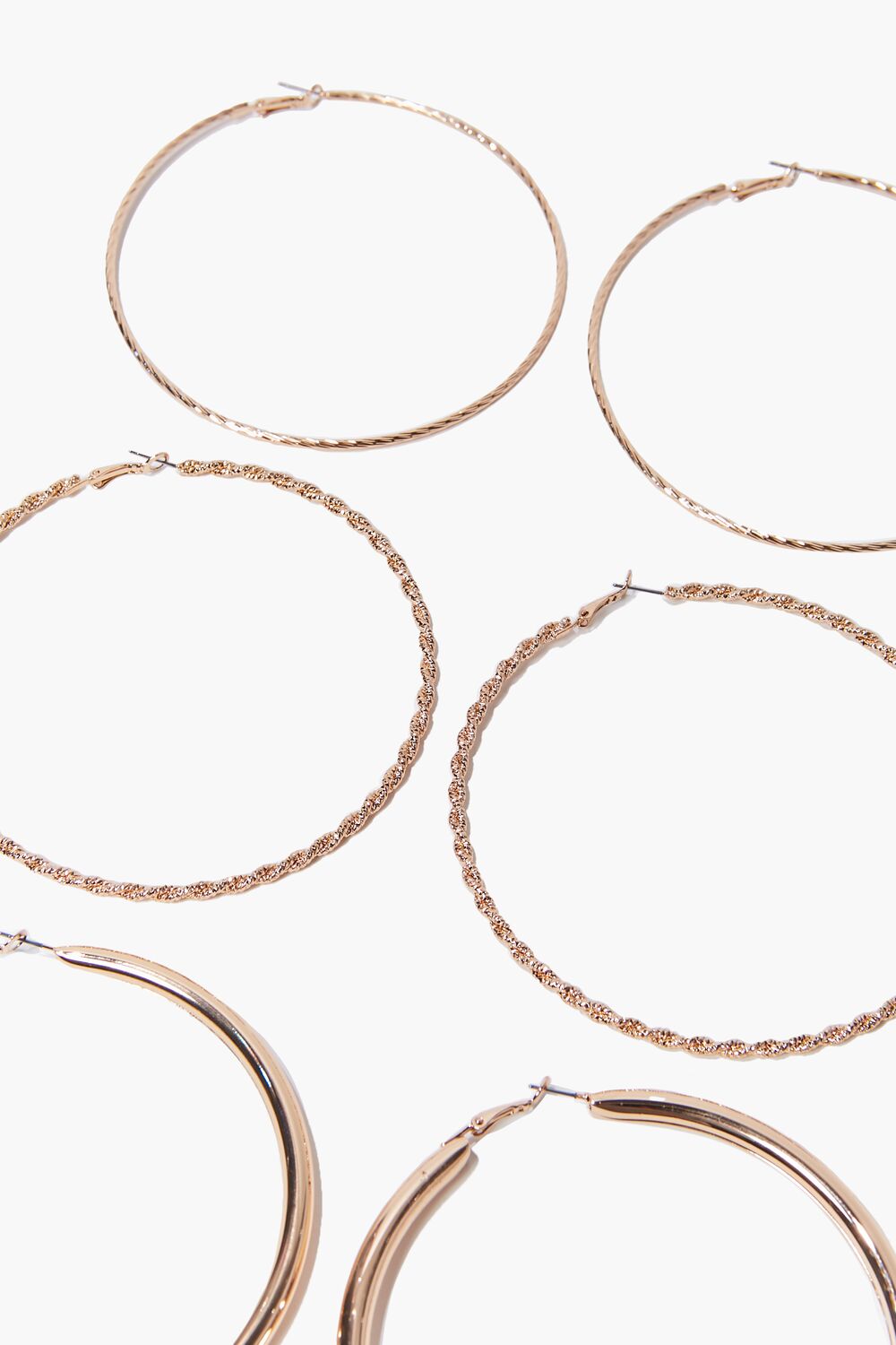 Twisted Hoop Earring Set-Feelings Star