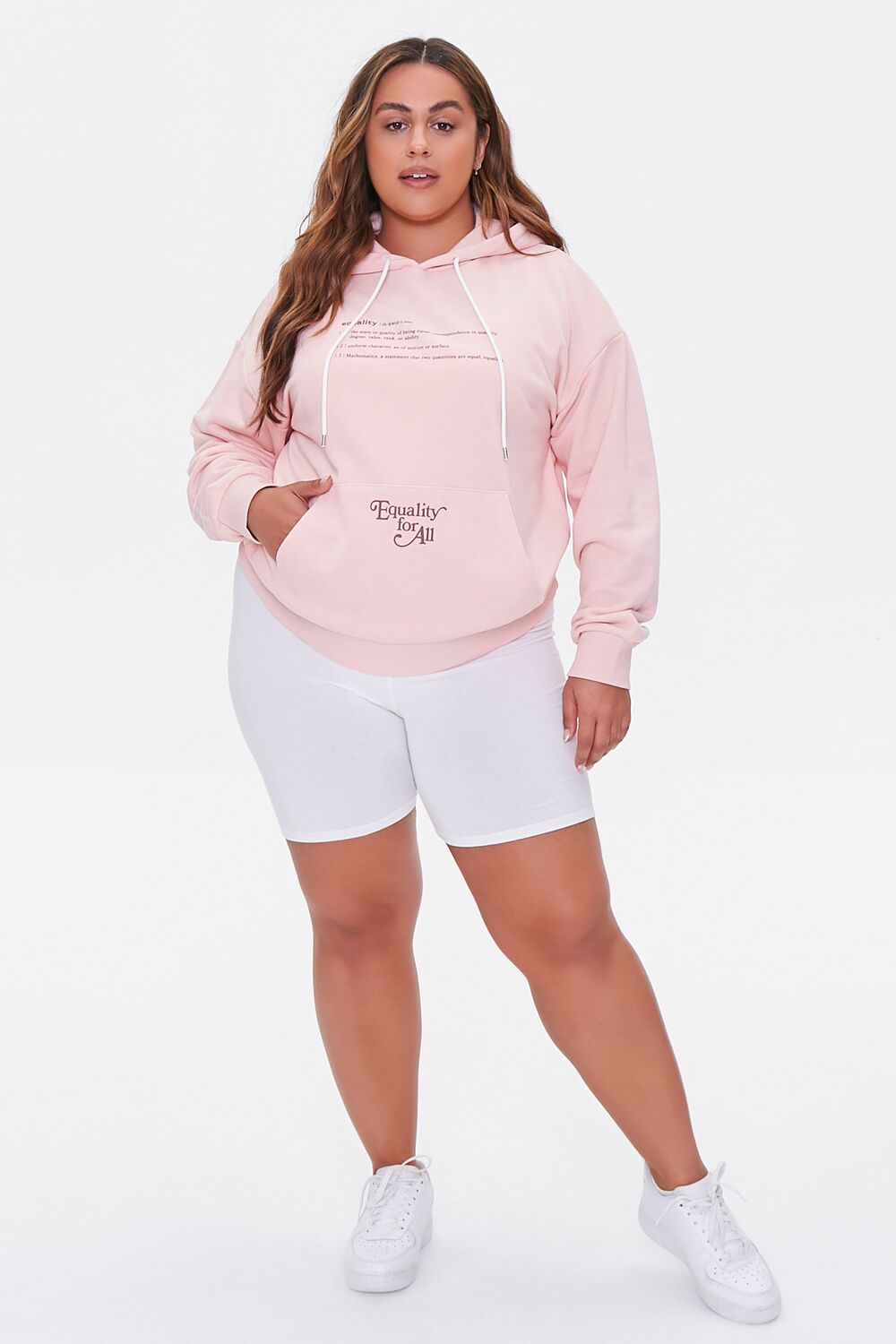 Plus Size Equality For All Hoodie-Feelings Star