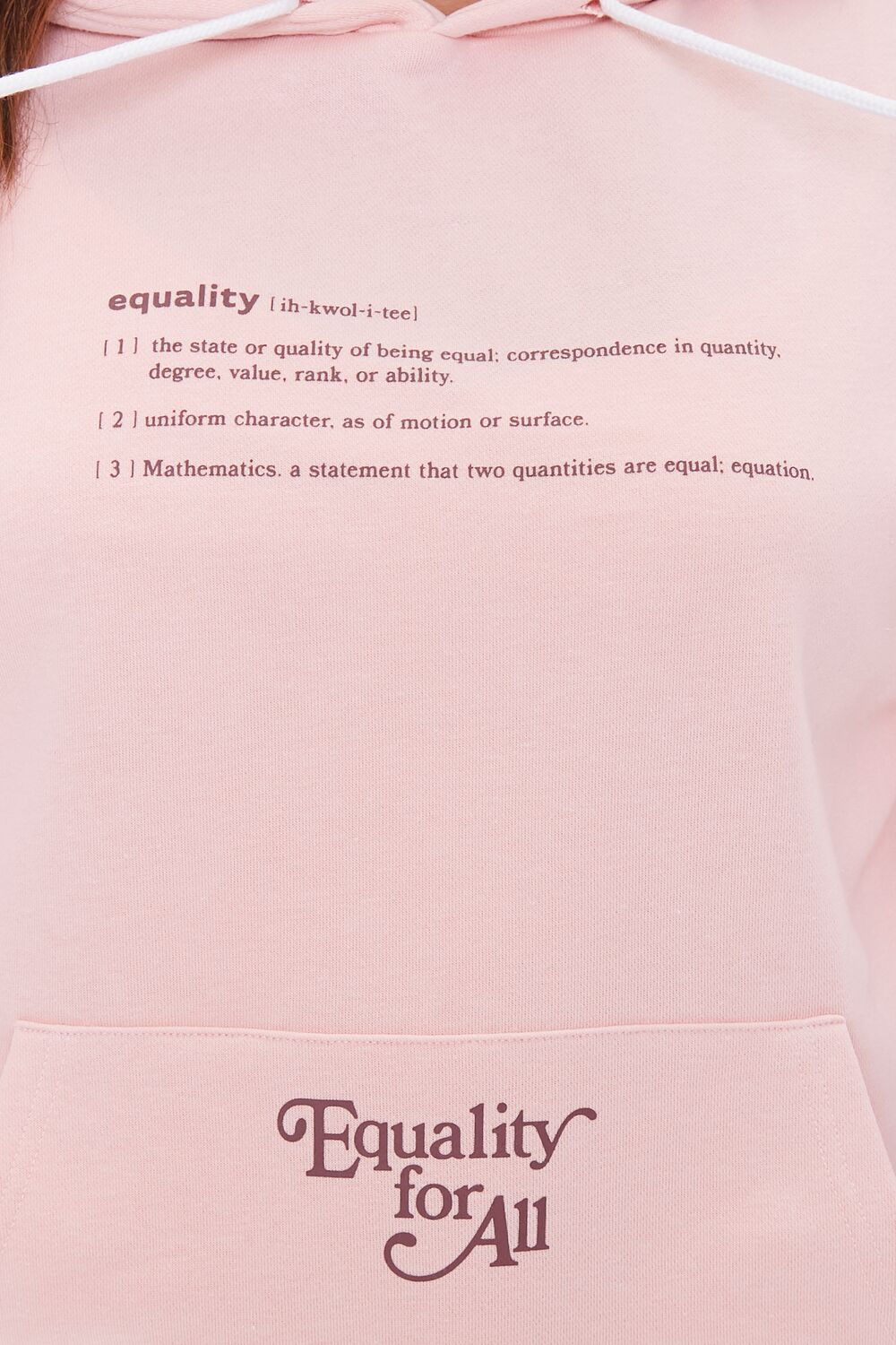 Plus Size Equality For All Hoodie-Feelings Star