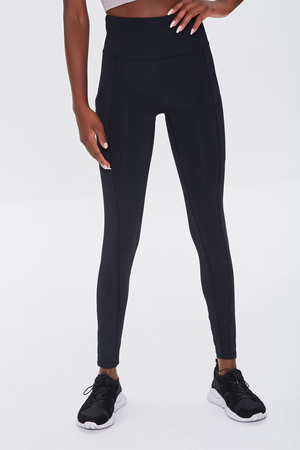 Active High-Rise Leggings-Feelings Star