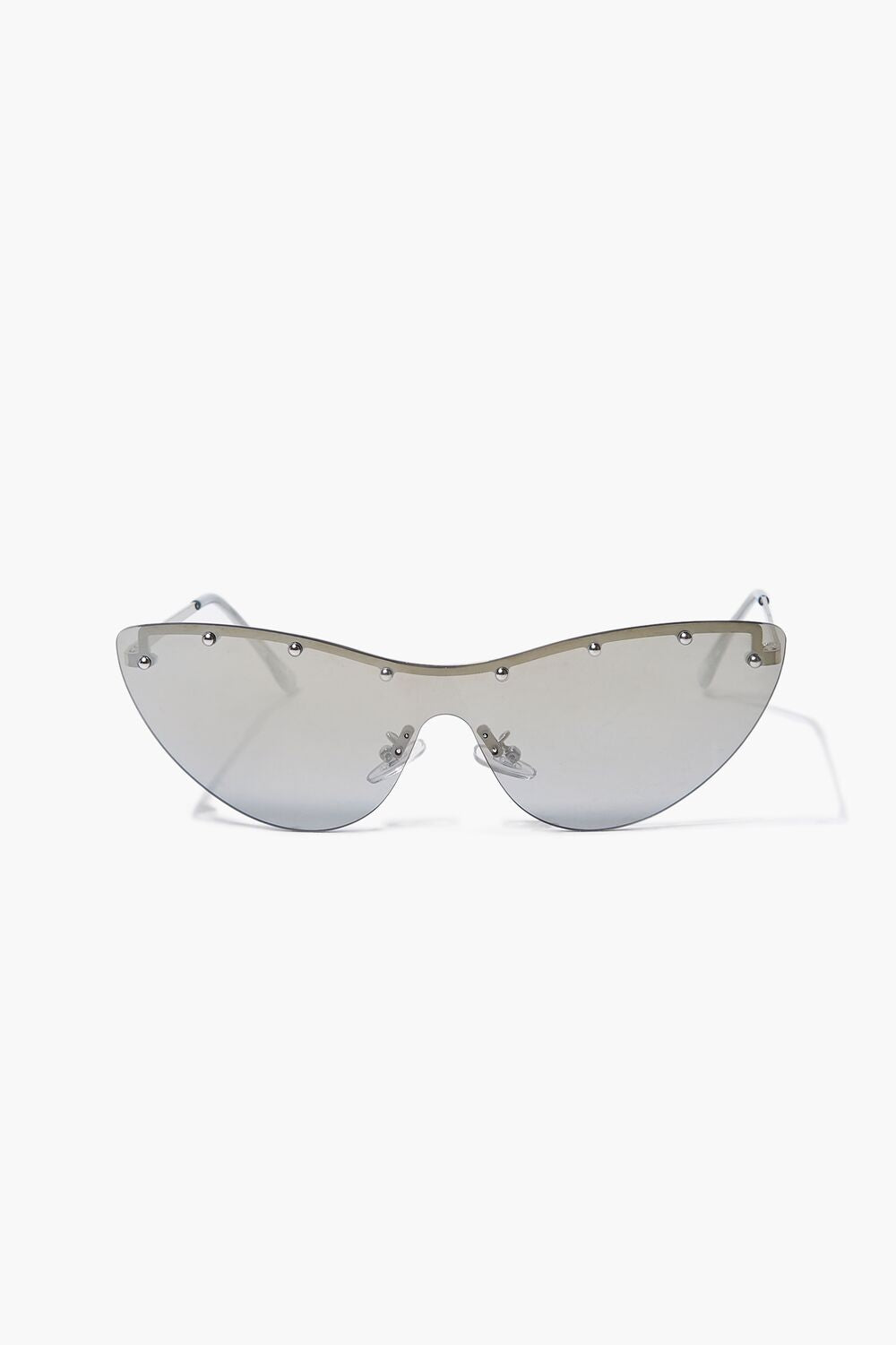 Studded Mirror Cat-Eye Sunglasses-Feelings Star