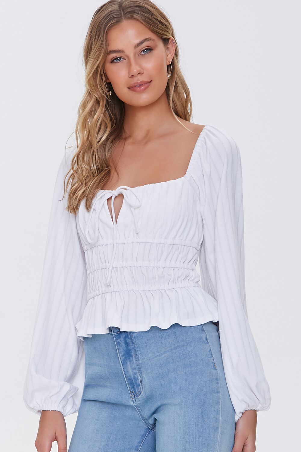 Tiered Peasant Top-Feelings Star