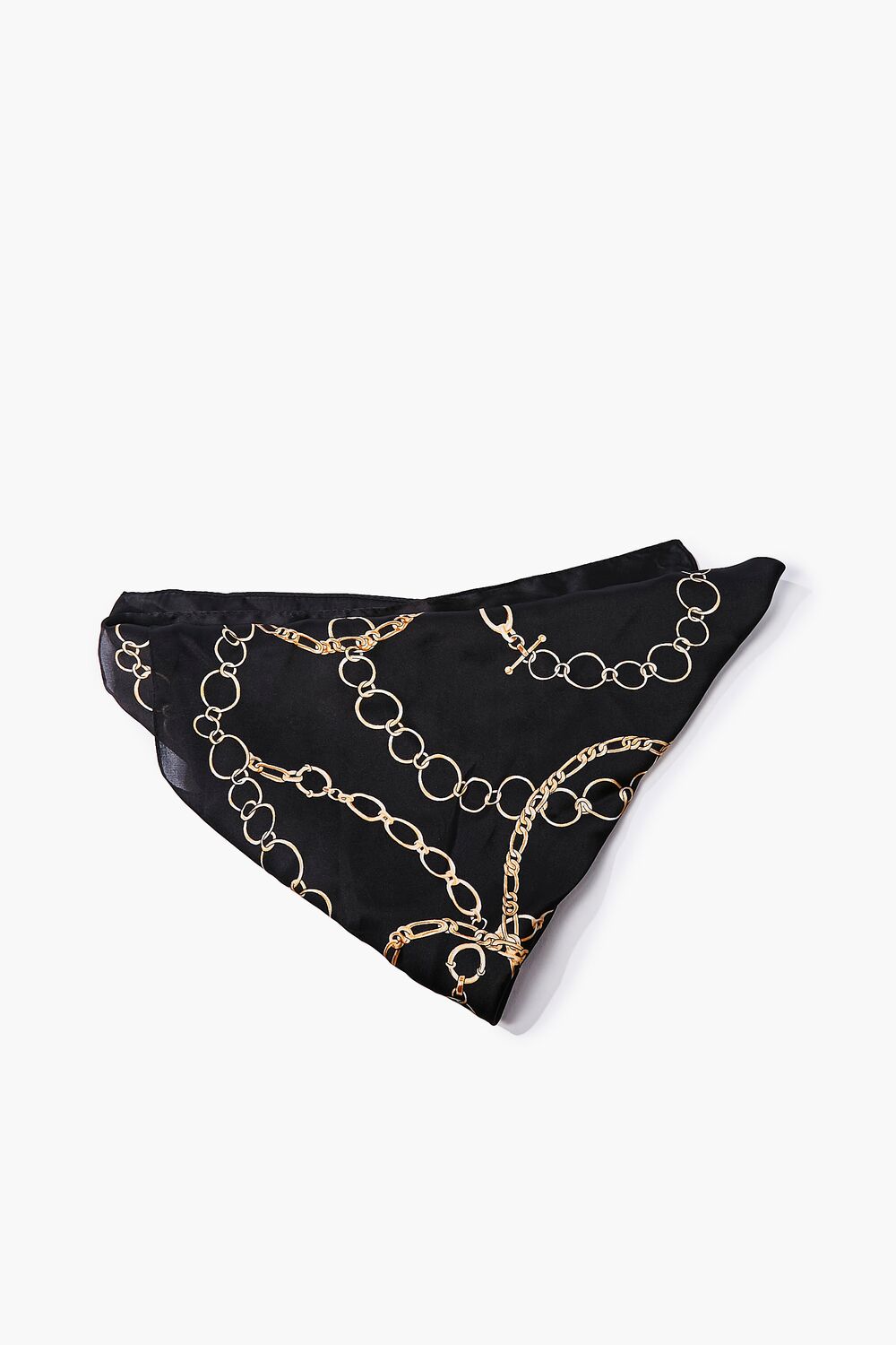 Chain Print Handkerchief Top-Feelings Star