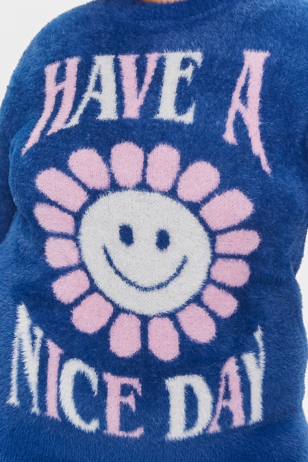 Plus Size Daisy Sweater-Knit Pullover-Feelings Star