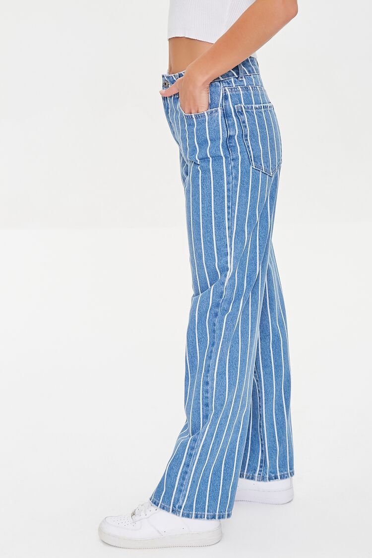 Striped 90s-Fit Jeans-Feelings Star