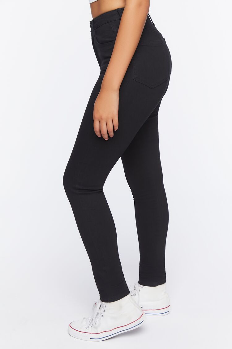 Stretch High-Rise Skinny Jeans-Feelings Star