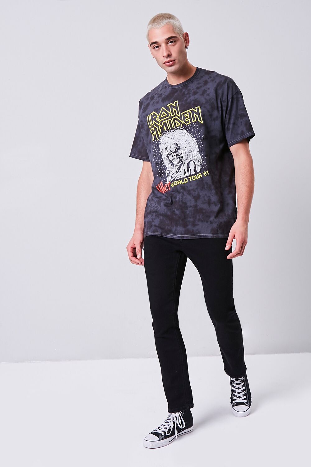 Iron Maiden Tour Graphic Tee-Feelings Star