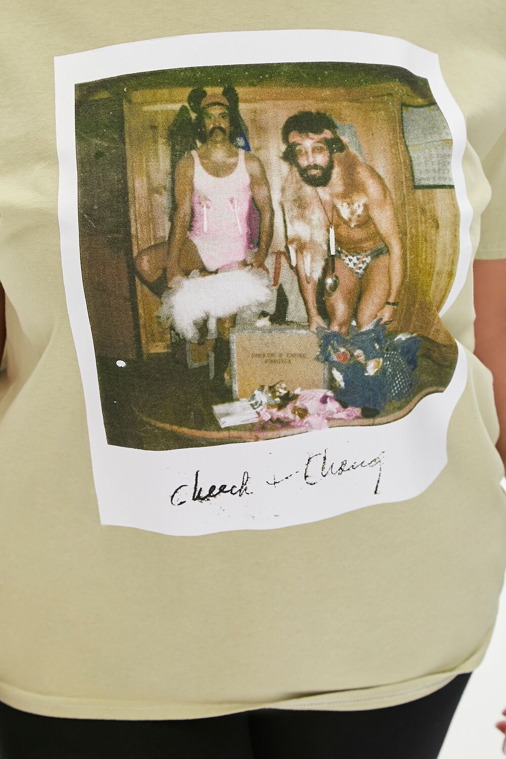 Plus Size Cheech & Chong Graphic Tee-Feelings Star