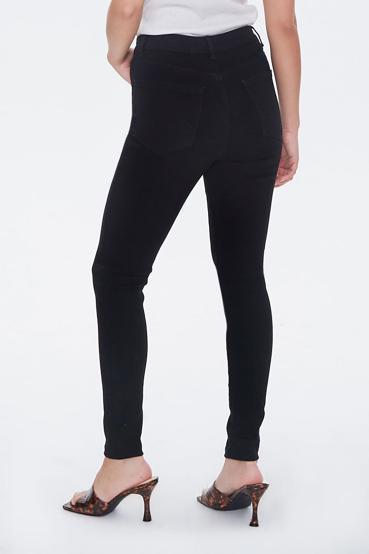 Stretch High-Rise Skinny Jeans-Feelings Star