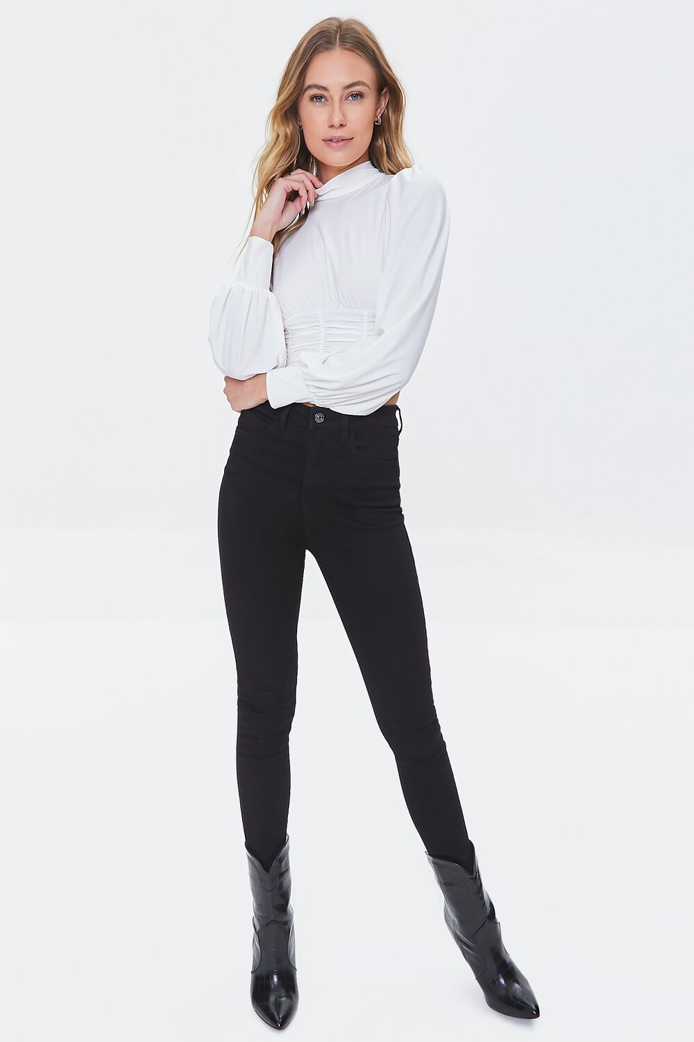 Tie-Back Crop Top-Feelings Star