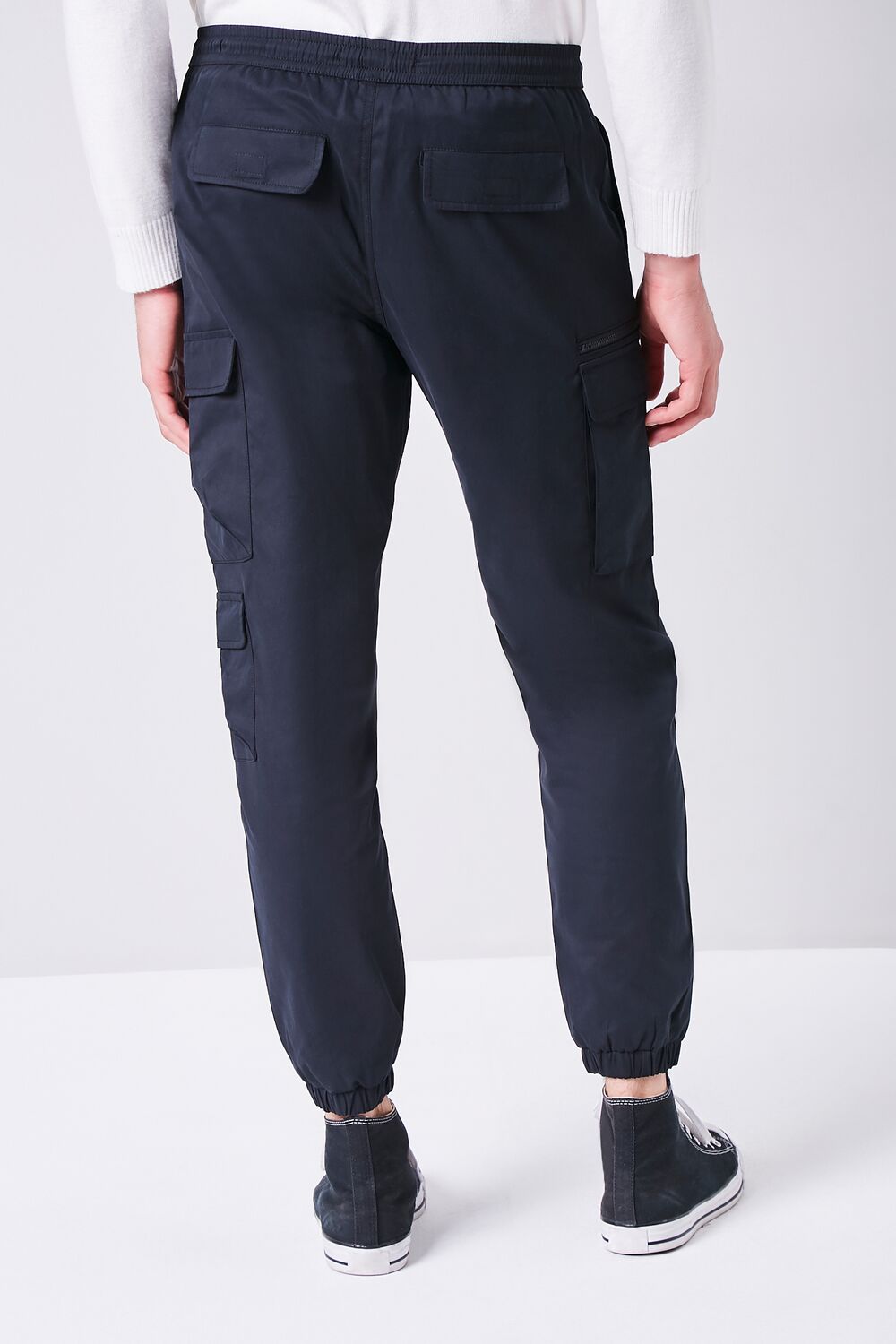 Cargo Drawstring Joggers-Feelings Star