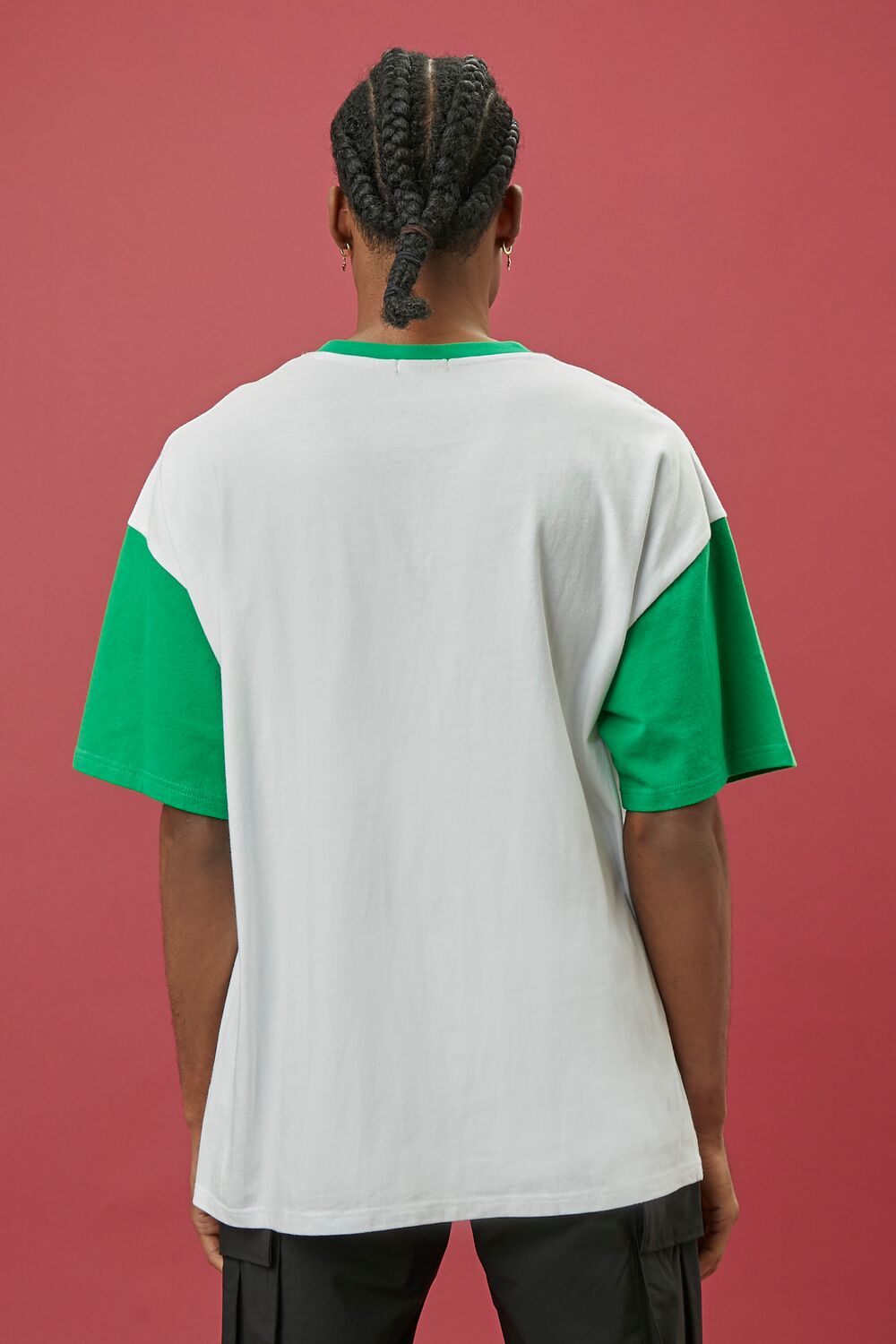 Ron Bass Graphic Raglan Tee-Feelings Star