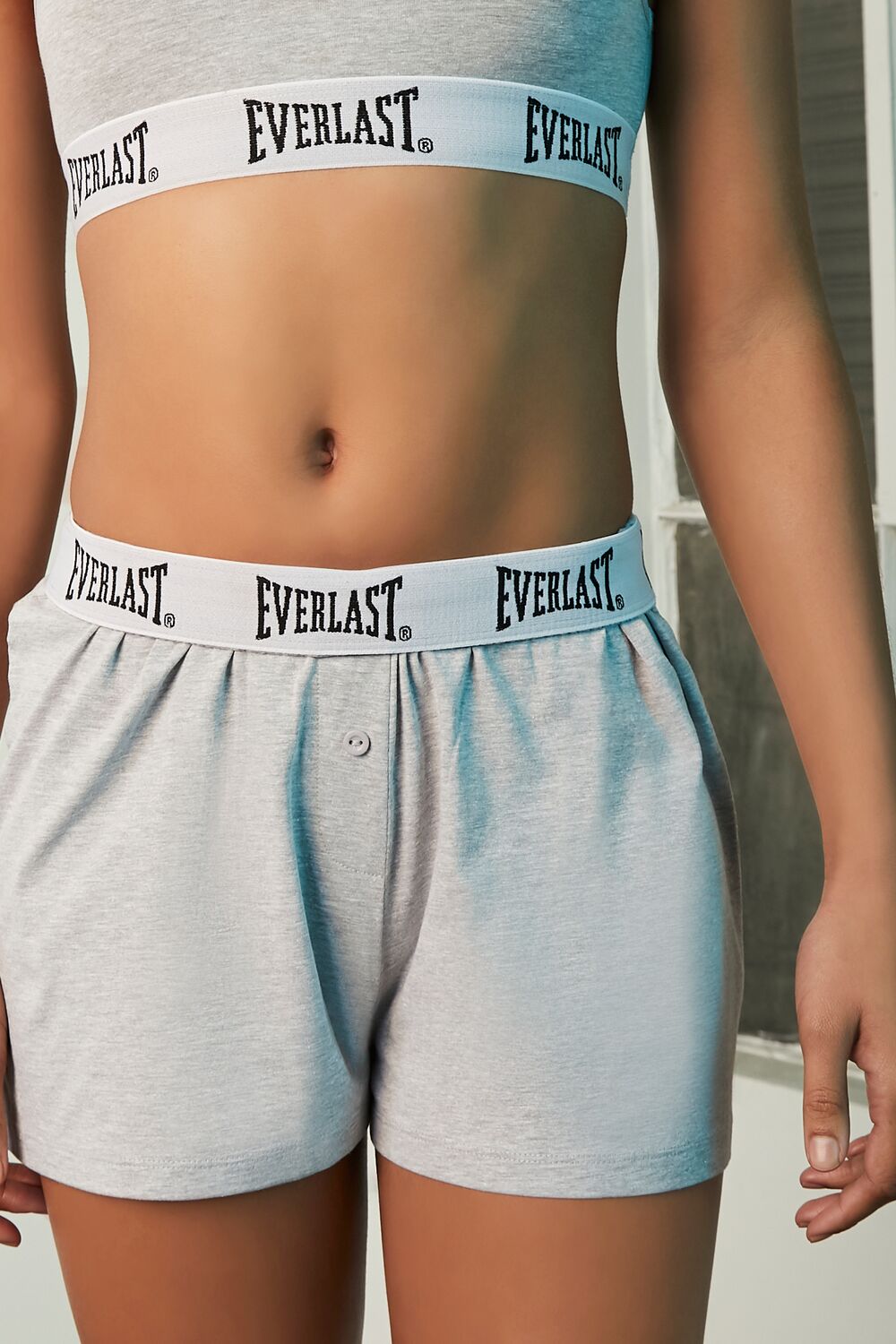 Everlast Graphic Pajama Shorts-Feelings Star