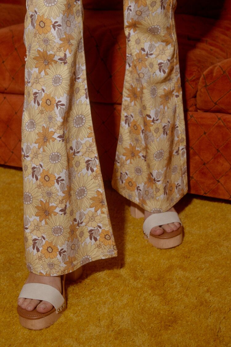 Studded Platform Block Heels-Feelings Star