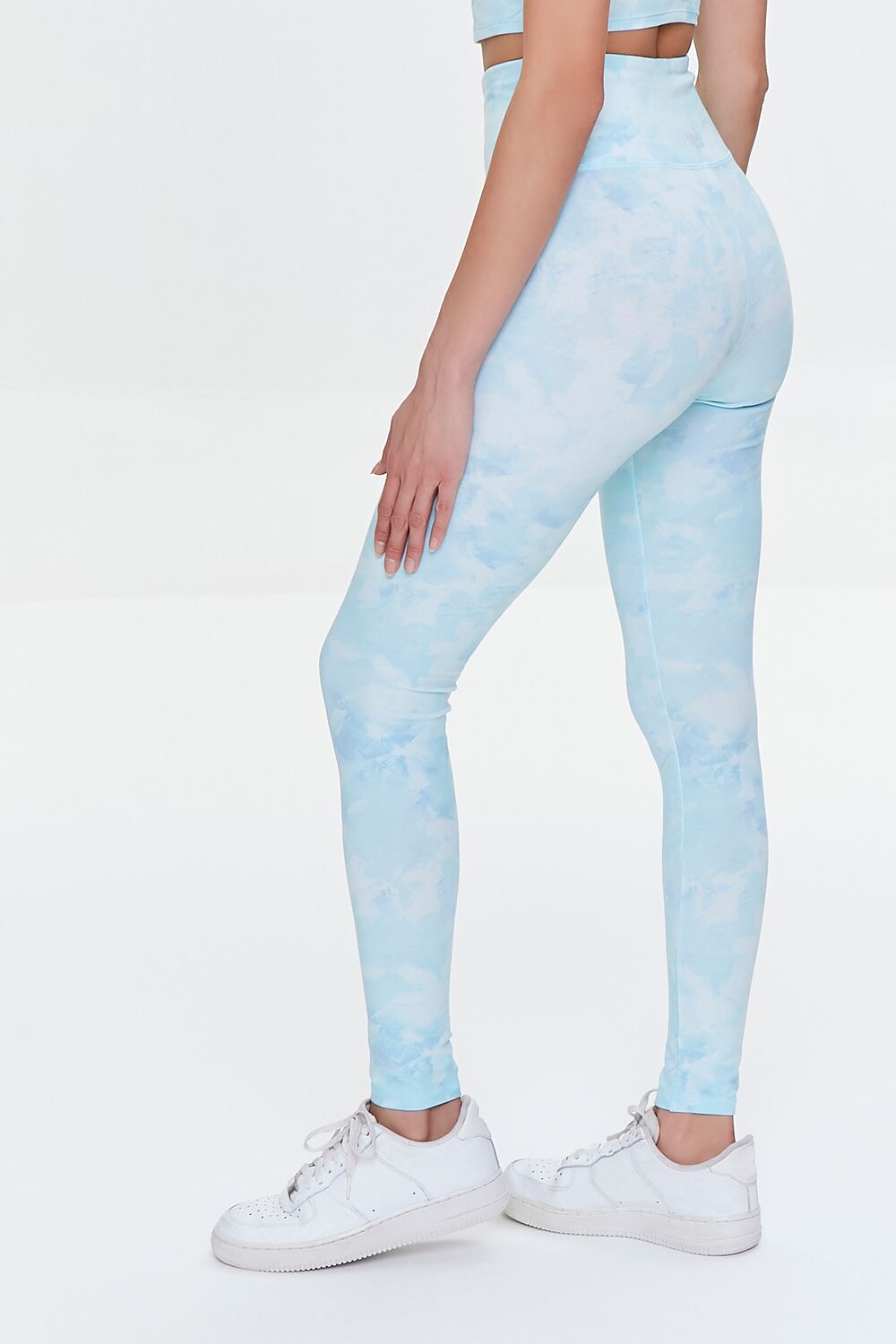 Active Tie-Dye Leggings-Feelings Star