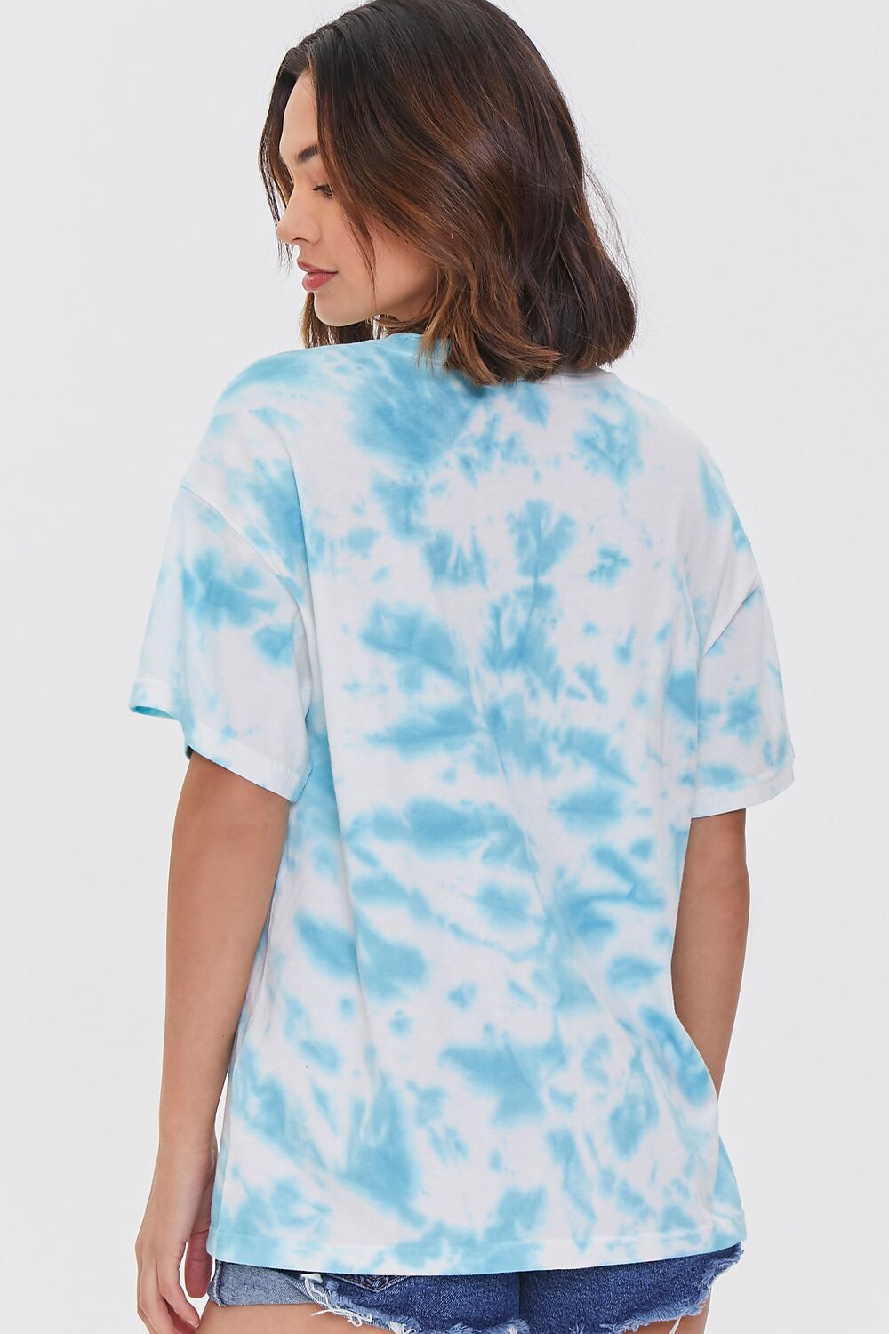 Tie-Dye Heart Drop-Sleeve Tee-Feelings Star