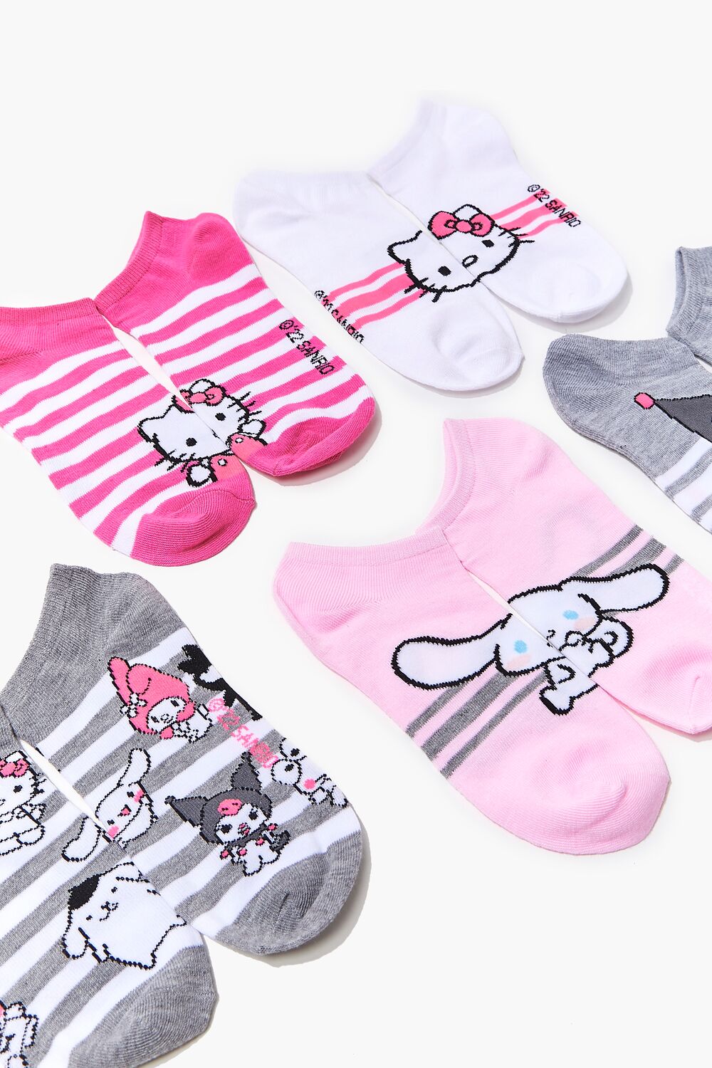 Hello Kitty & Friends Sock Set - 5 pack-Feelings Star