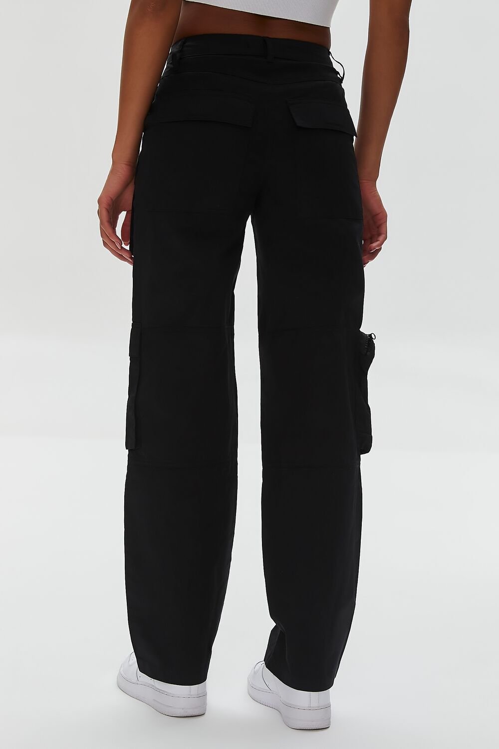 Twill Cargo Pants-Feelings Star