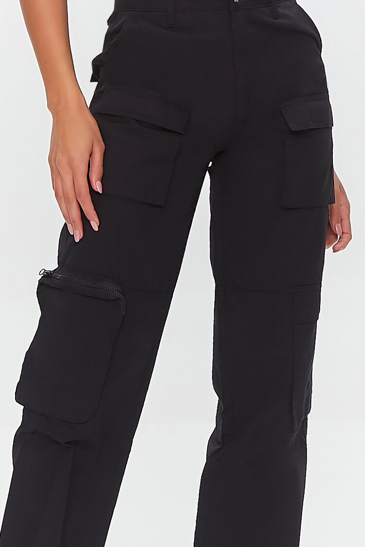 Twill Cargo Pants-Feelings Star