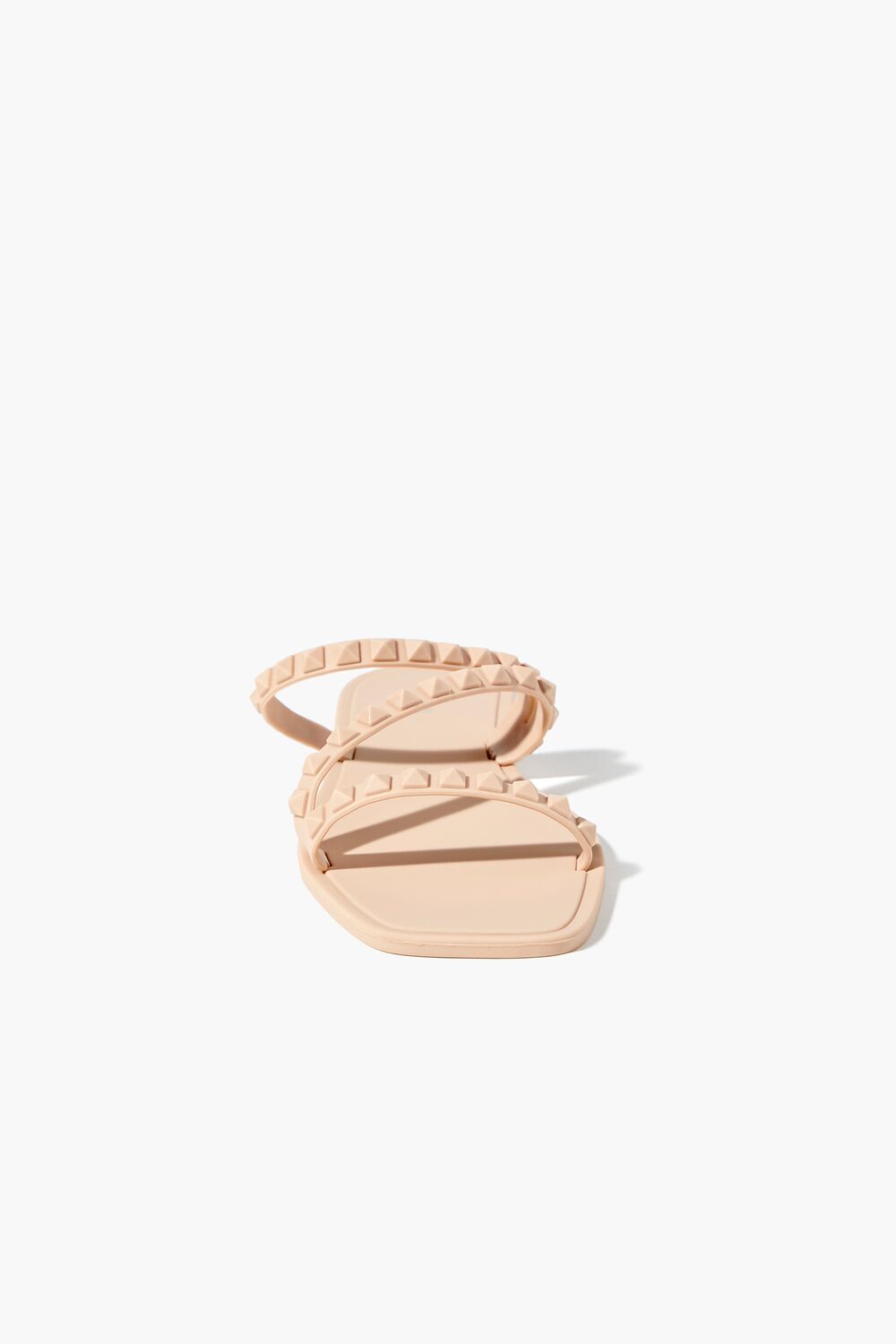 Studded Square-Toe Sandals-Feelings Star