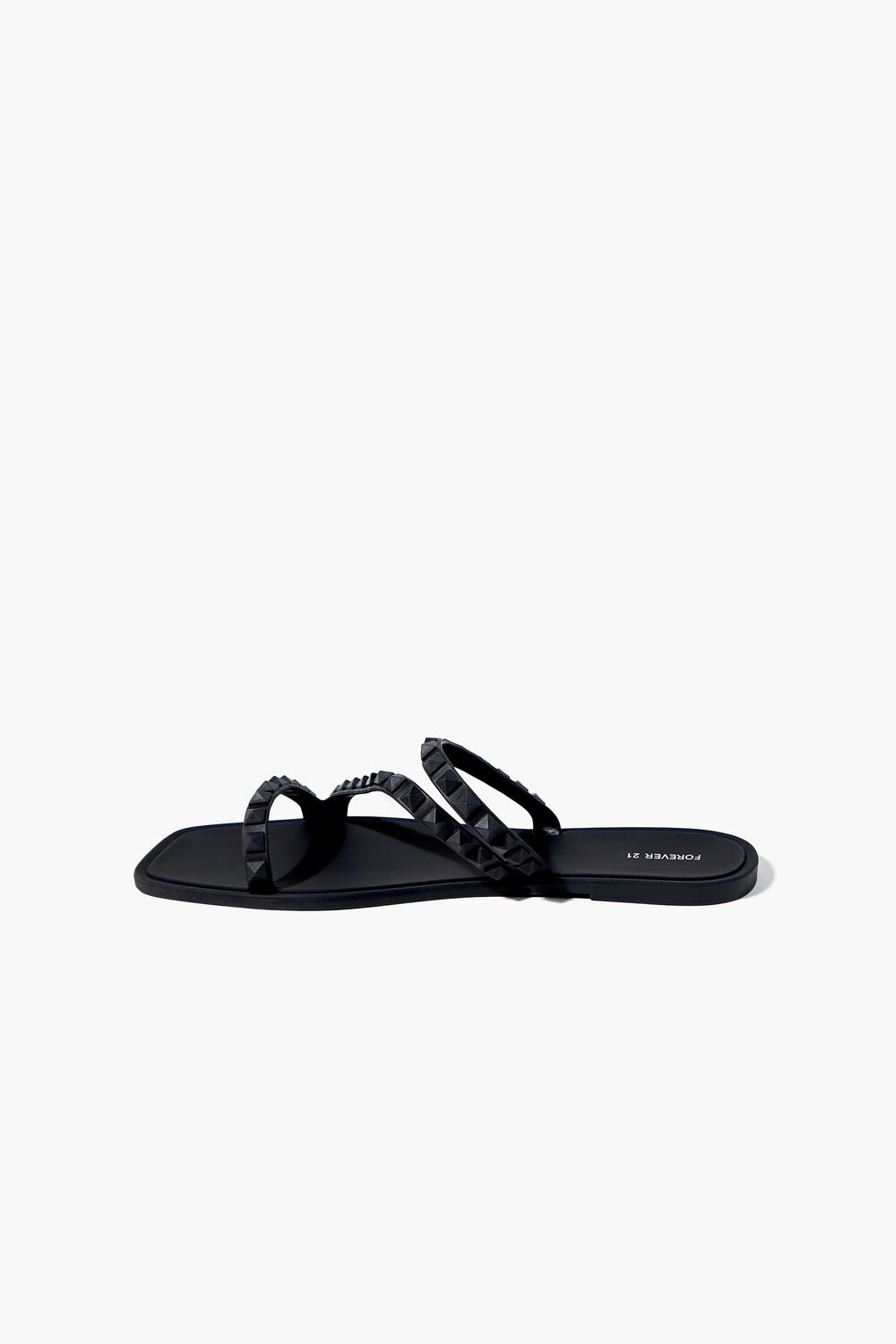 Studded Square-Toe Sandals-Feelings Star