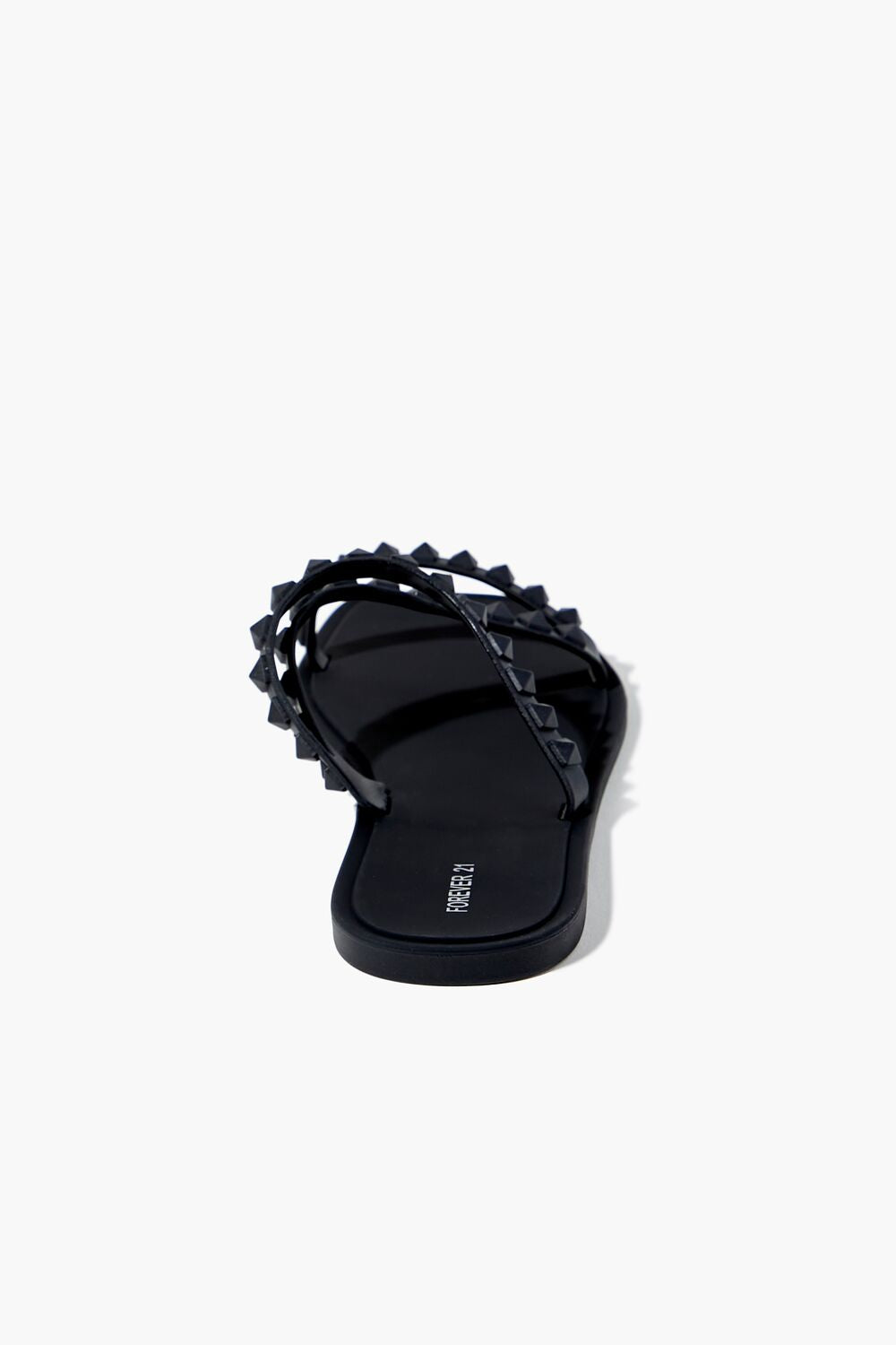 Studded Square-Toe Sandals-Feelings Star