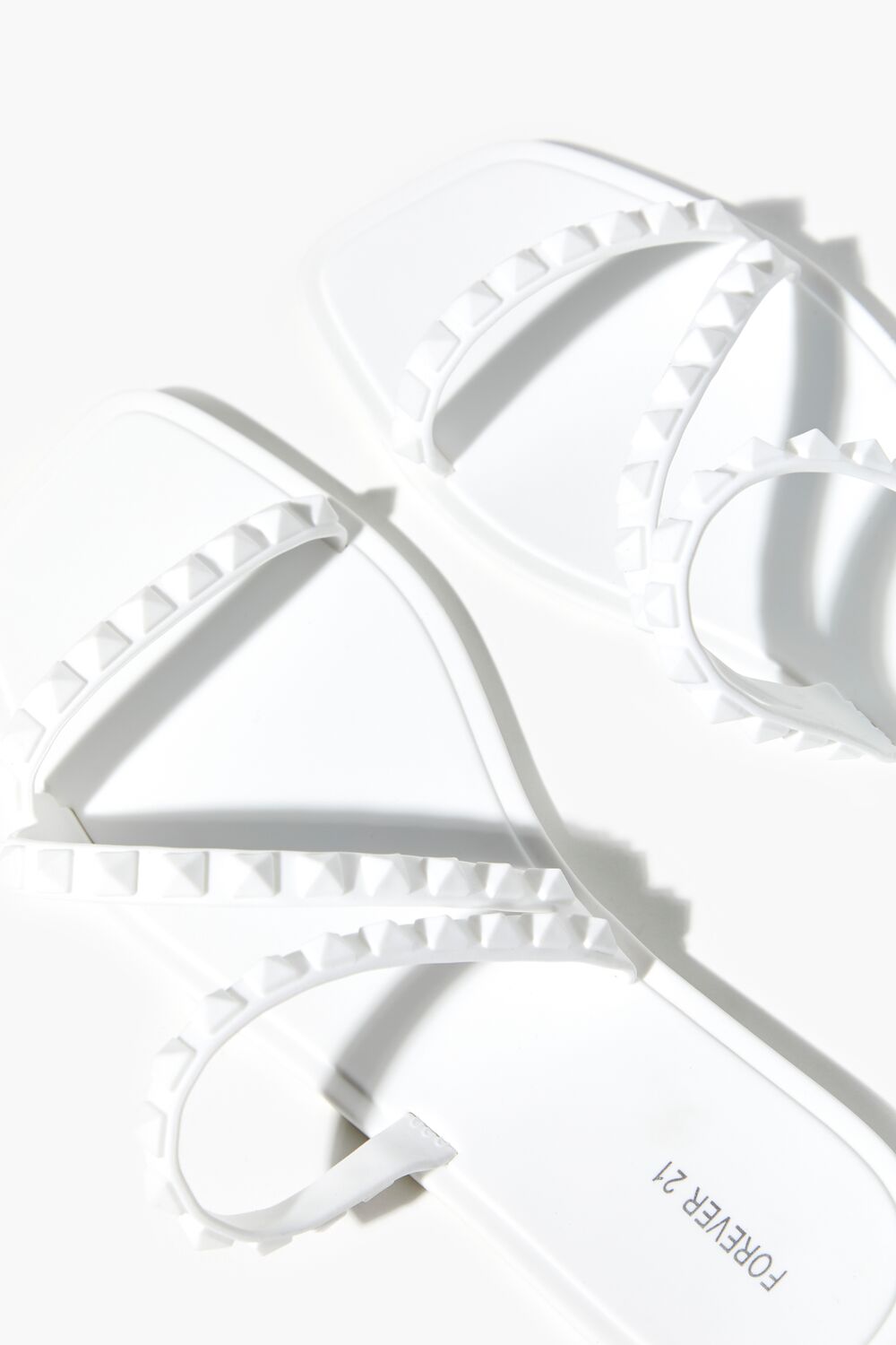 Studded Square-Toe Sandals-Feelings Star