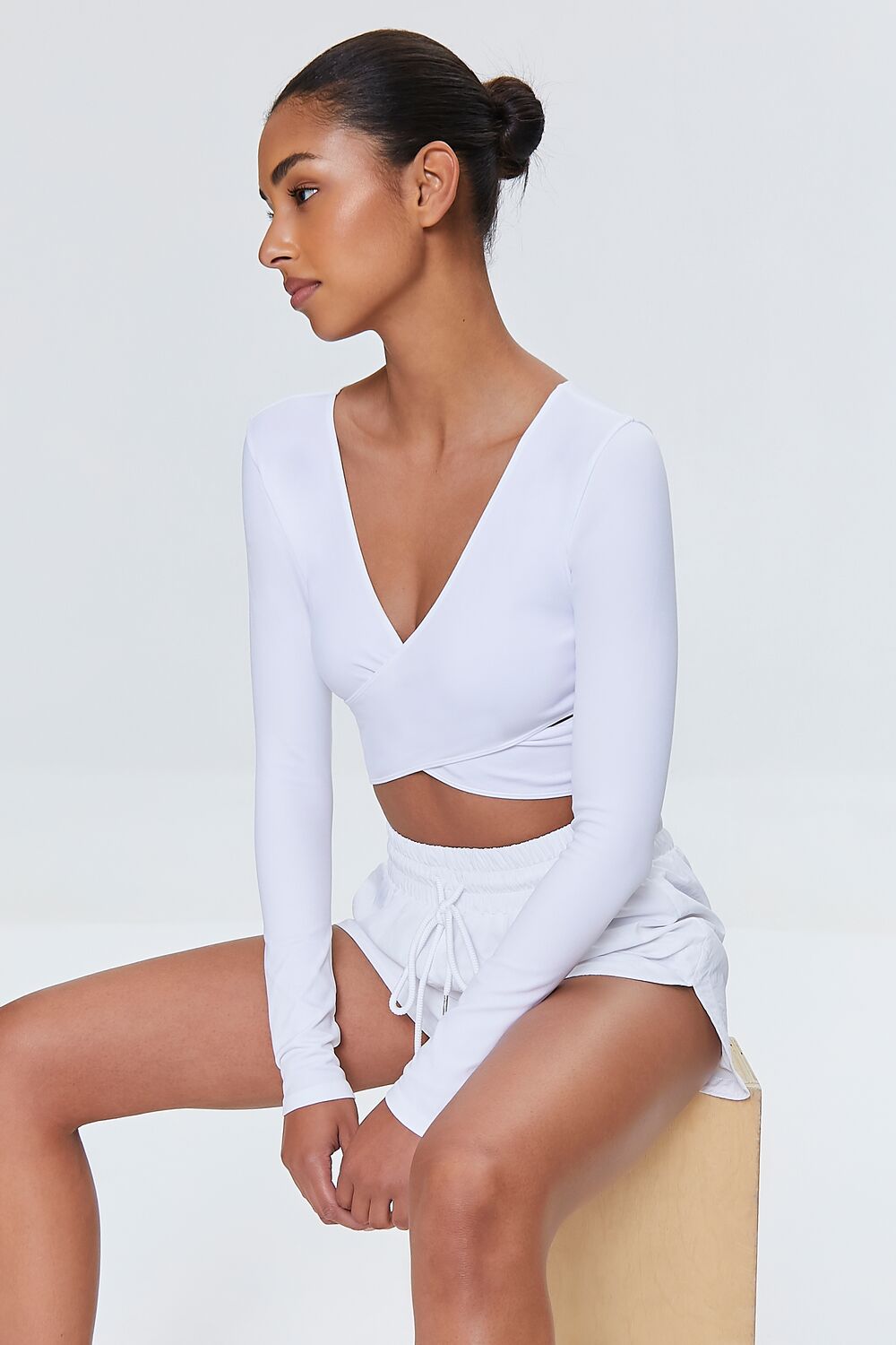 Active Seamless Crisscross Crop Top-Feelings Star
