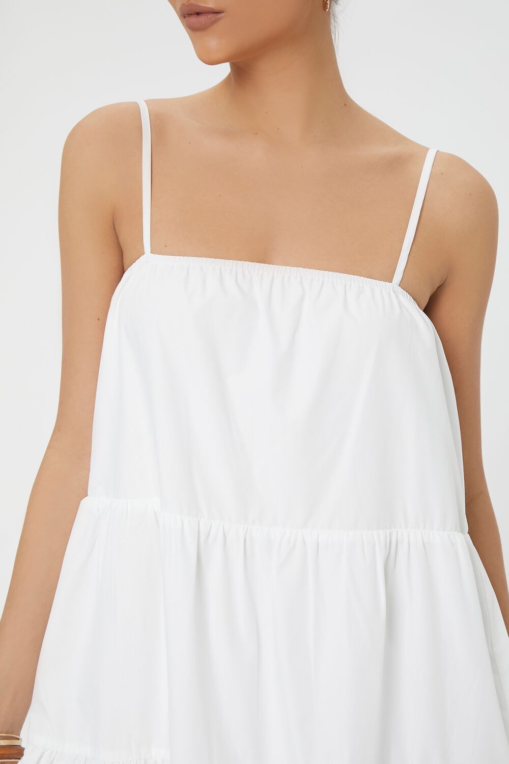 Tiered Flounce Midi Cami Dress-Feelings Star