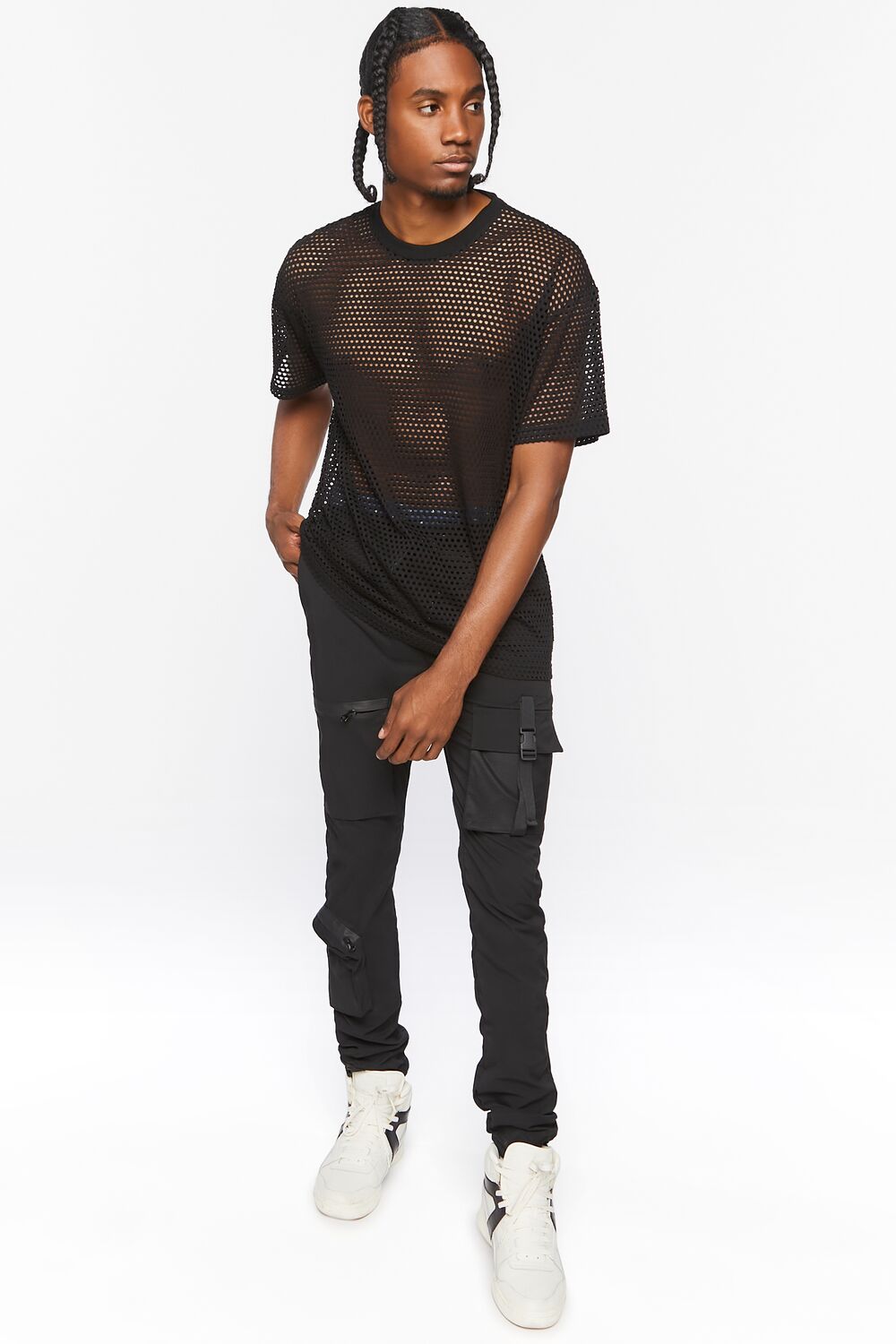 Utility Cargo Joggers-Feelings Star