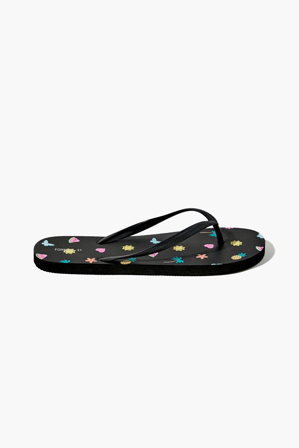 Summer Print Flip Flops-Feelings Star