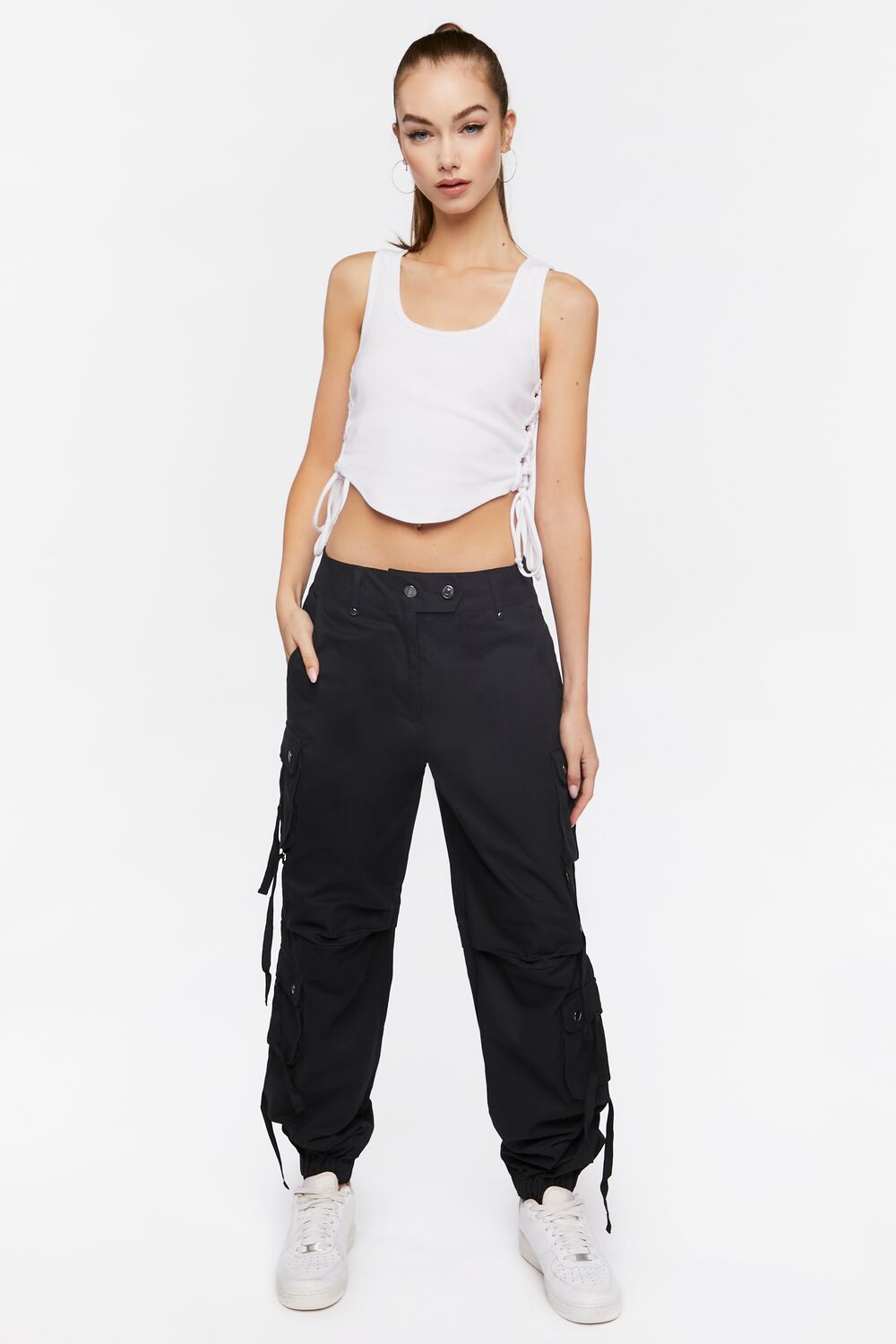 Utility Cargo Joggers-Feelings Star