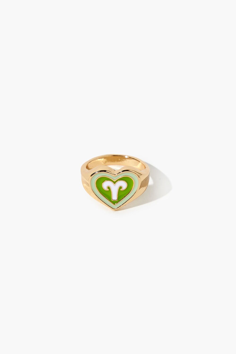 Astrology Heart Cocktail Ring-Feelings Star