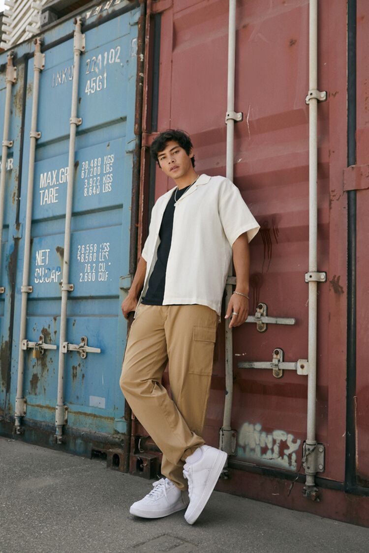 Cargo Drawstring Joggers-Feelings Star