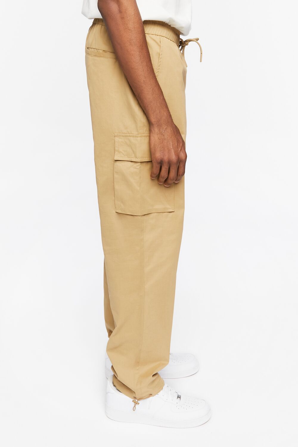 Cargo Drawstring Joggers-Feelings Star