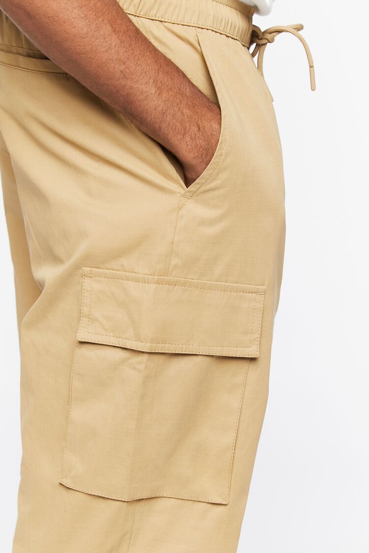 Cargo Drawstring Joggers-Feelings Star