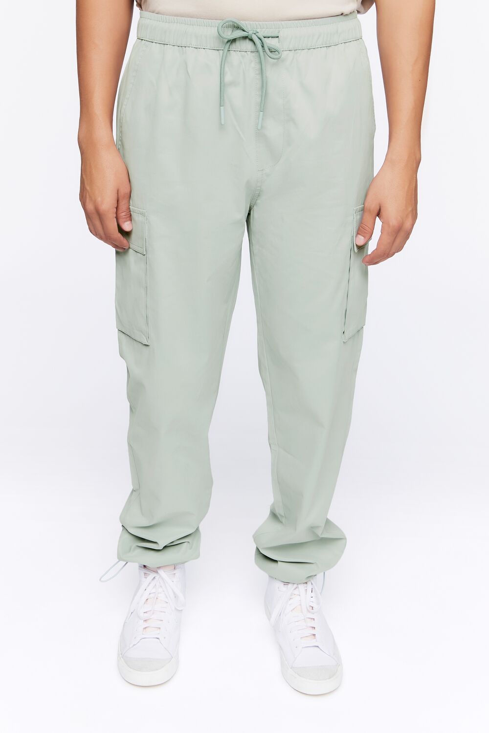 Cargo Drawstring Joggers-Feelings Star