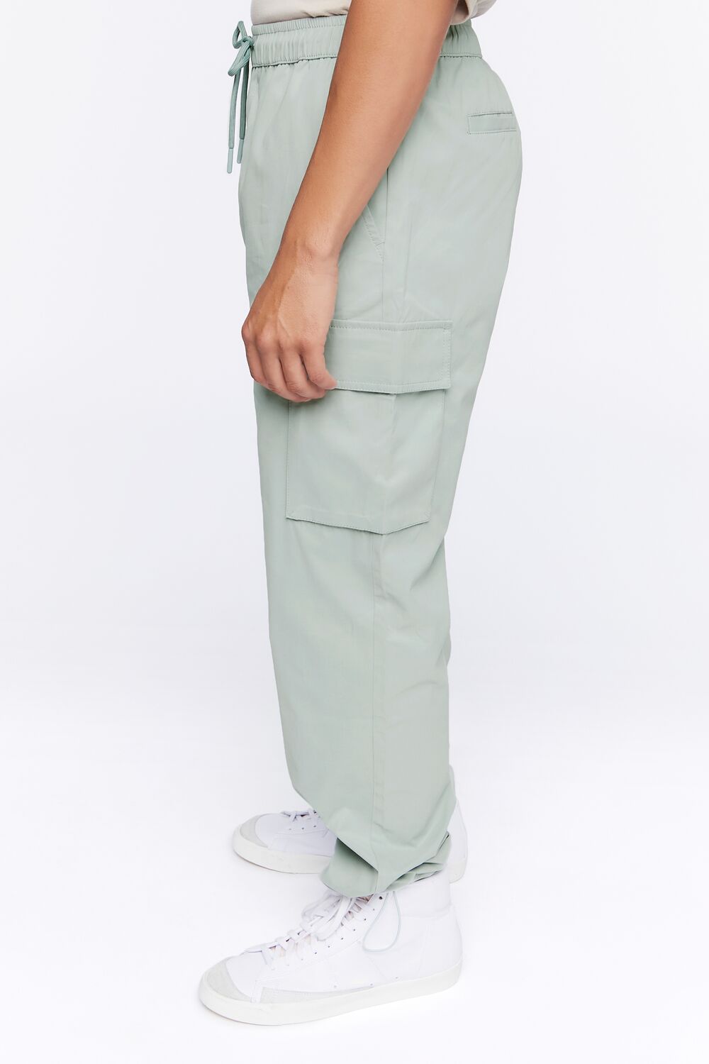 Cargo Drawstring Joggers-Feelings Star