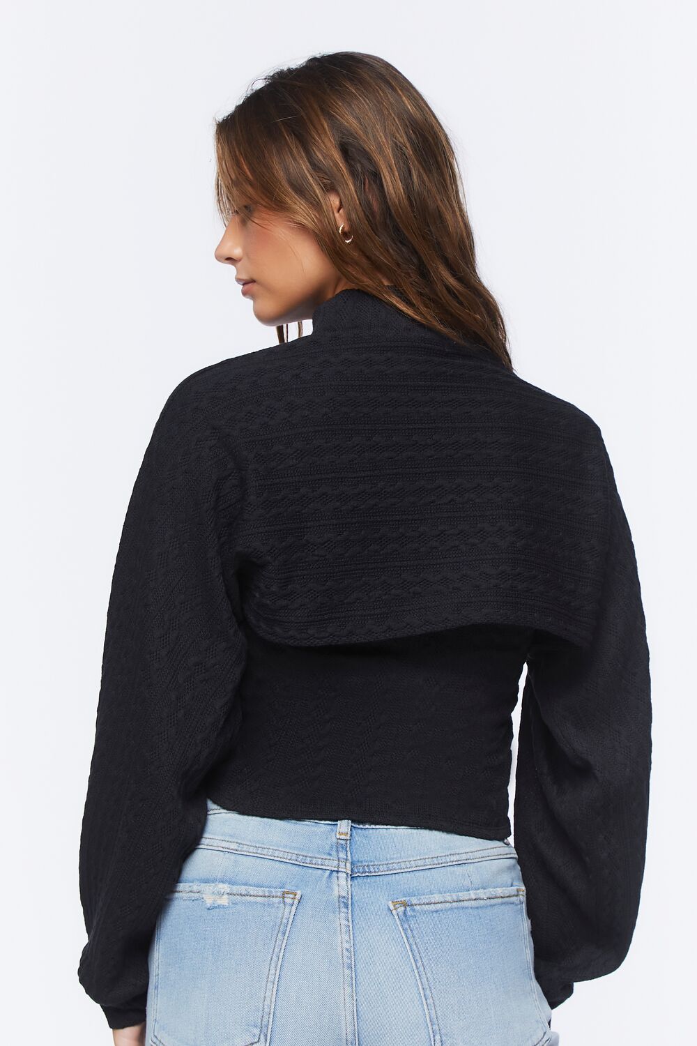 Turtleneck Combo Top-Feelings Star