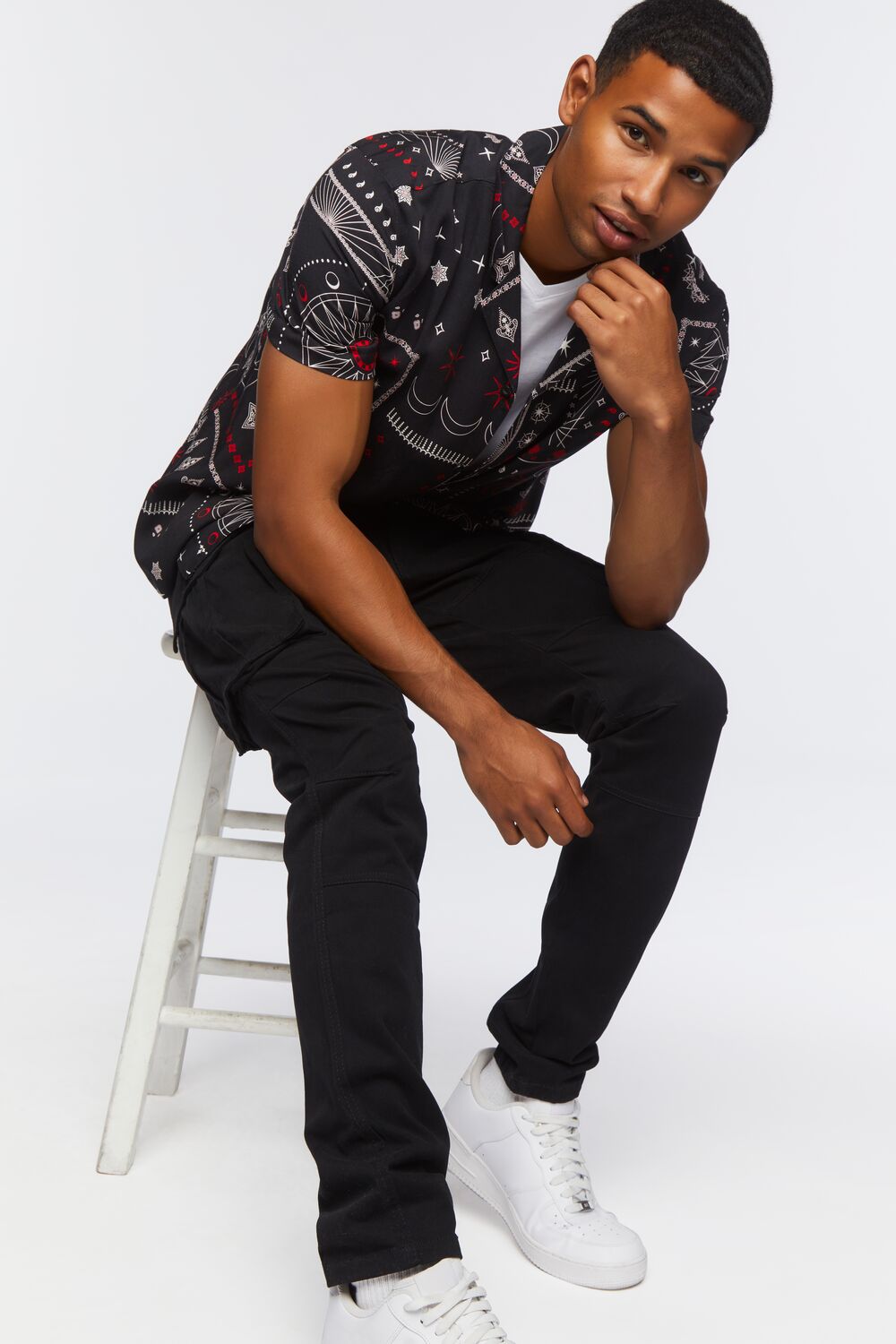 Cargo Pocket Skinny Pants-Feelings Star