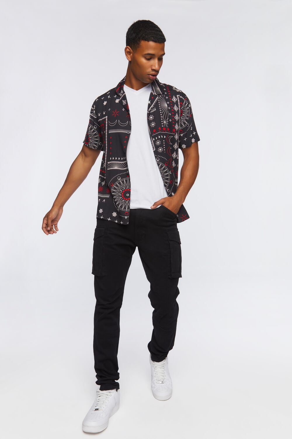 Cargo Pocket Skinny Pants-Feelings Star