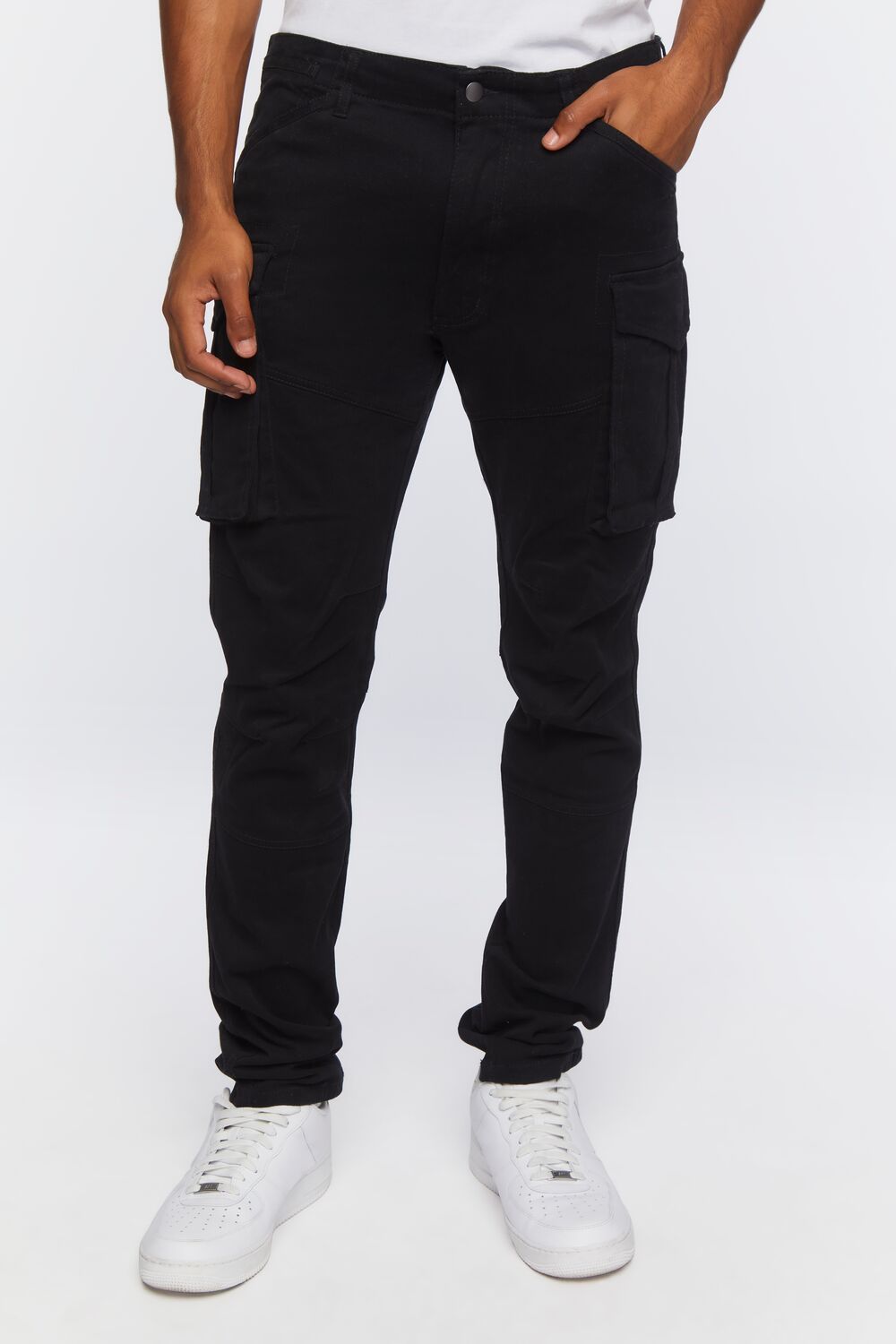 Cargo Pocket Skinny Pants-Feelings Star