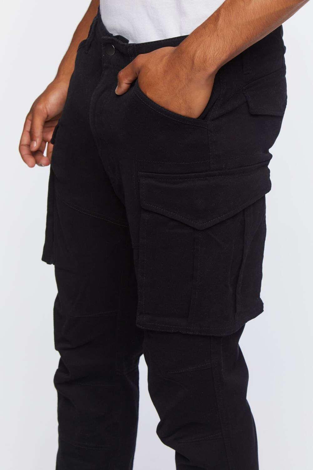 Cargo Pocket Skinny Pants-Feelings Star