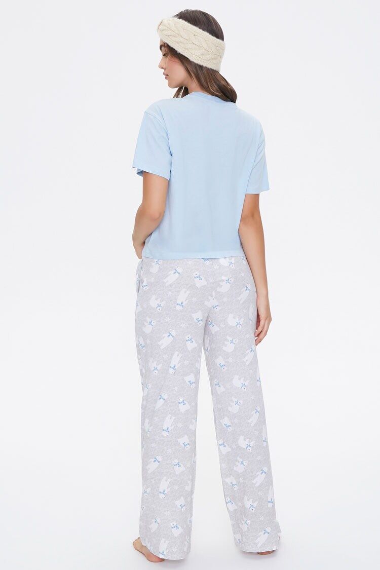 Just Chill Tee & Pajama Pants Set-Feelings Star