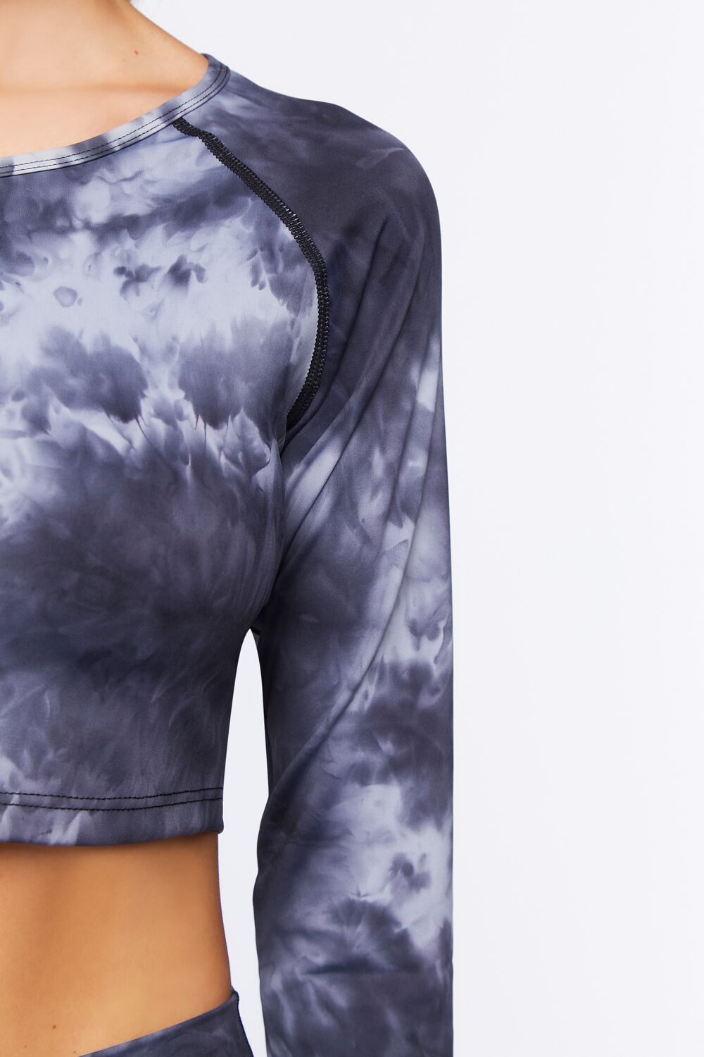 Active Tie-Dye Crop Top-Feelings Star