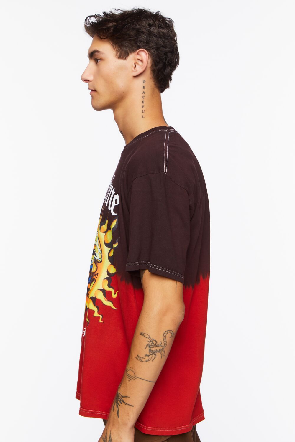 Sublime Dip-Dye Graphic Tee-Feelings Star