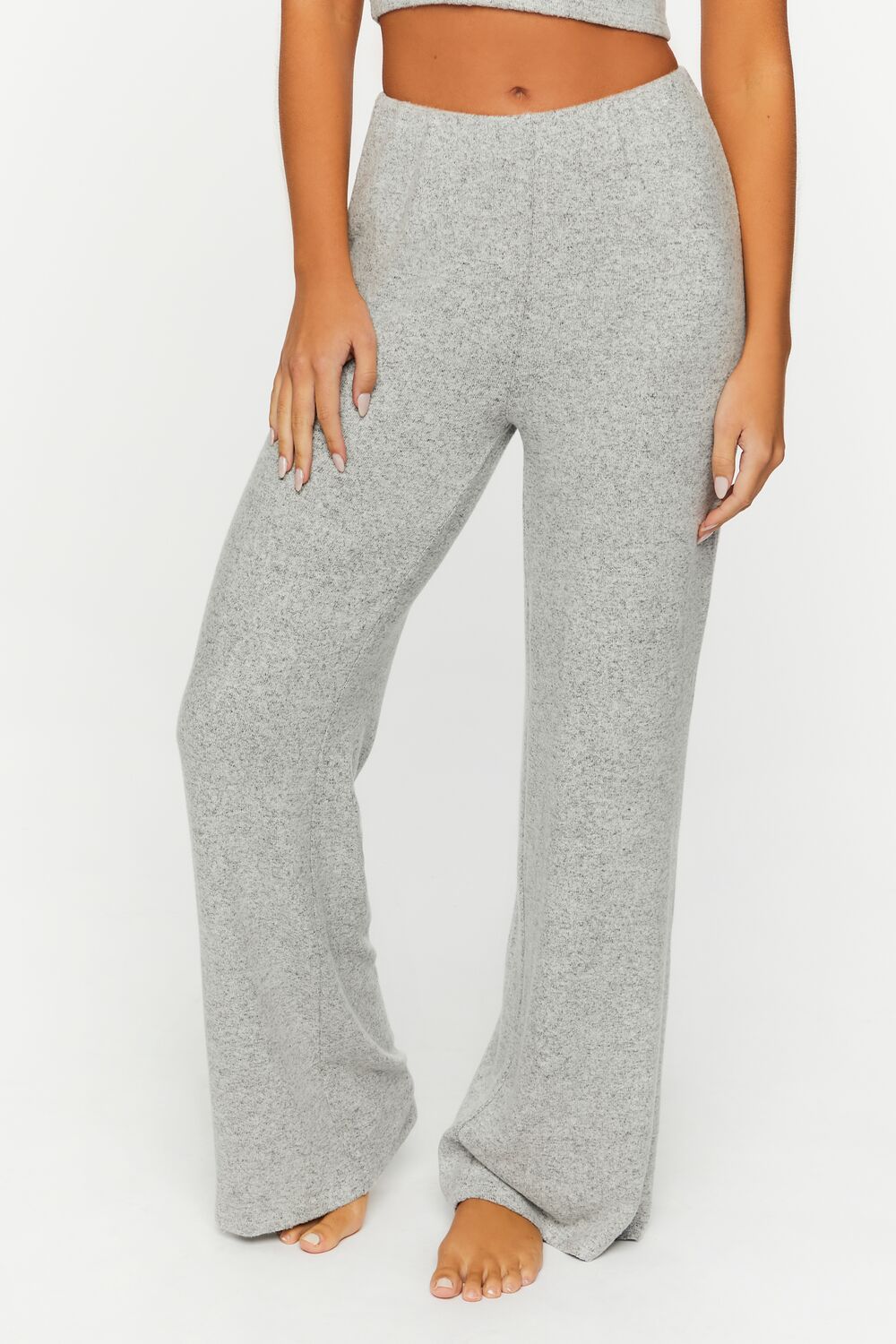 Wide-Leg Pajama Pants-Feelings Star